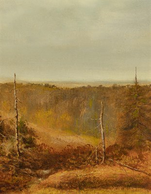 Lot 1073 - Ralph Albert Blakelock American, 1847-1919...