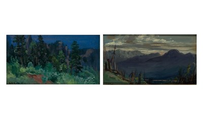Lot 1104 - Arthur Bowen Davies American, 1862-1928 Ouray,...