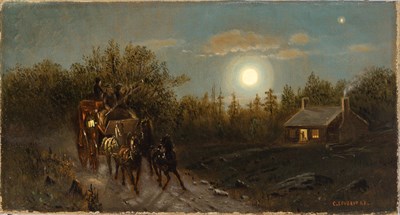 Lot 1037 - Clinton Loveridge American, 1838-1915 Carriage...