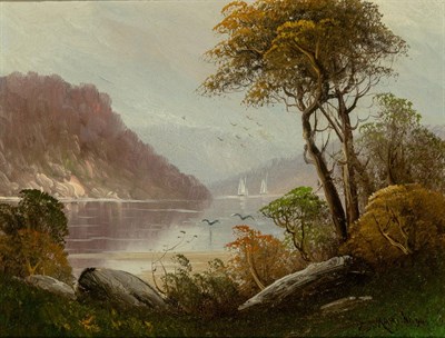 Lot 1048 - John Martini Jr. Fl. 1890s Fall in the Hudson...