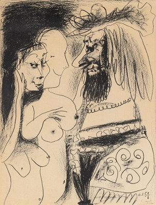 Lot 46 - Pablo Picasso (1881-1973) LE VIEUX ROI (BLOCH...