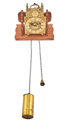 Lot 44 - English Brass Skeleton Clock Early 18th...