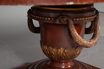 Lot 181 - Restauration Style Parcel Gilt Mahogany Dining Table