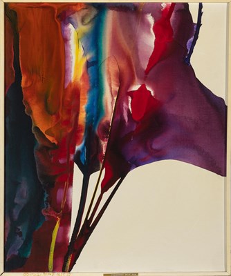 Lot 58 - Paul Jenkins American, 1923-2012 Phenomena...