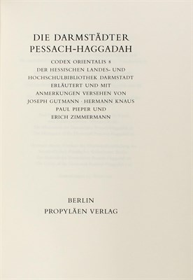 Lot 54 - [HAGGADAH] Die Darmstadter Pessach-Haggadah....