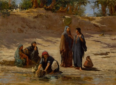 Lot 2 - Frederic Arthur Bridgman American, 1847-1928...