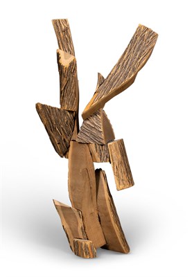 Lot 313 - Mel Kendrick American, b. 1949 Untitled Oiled...