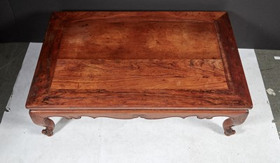 Lot 507 - A Chinese Huanghuali Kang Table