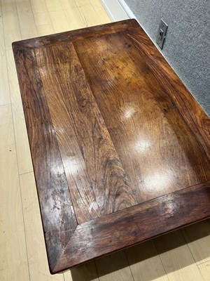 Lot 83 - A Chinese Huanghuali Kang Table