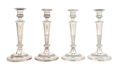 Lot 1227 - Assembled Set of Four George III Sterling...