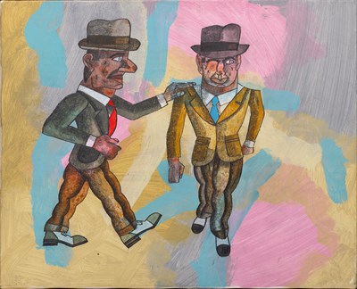 Lot 115 - Antonio Segui Argentine, b. 1934 Saludo...