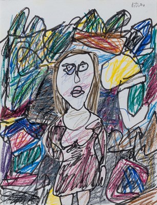 Lot 61 - Jean Dubuffet French, 1901-1985 Promenuese en...