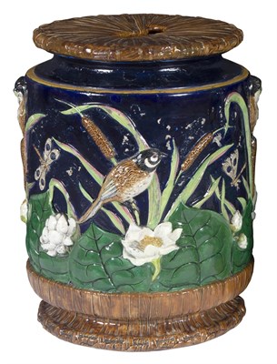 Lot 321 - George Jones & Sons Majolica Garden Seat Of...
