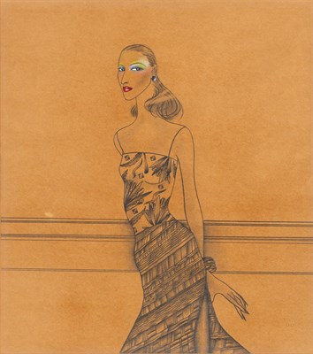 Lot 157 - Enrique Maza Portrait of Nancy North. A...