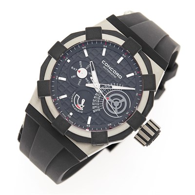 Lot 2340 - Concord Titanium 'C1' Retrograde Wristwatch, Ref. 0320054