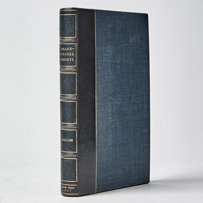 Lot 46 - One of 15 copies on vellum of the Doves Press Sonnets of Shakespeare, in a Doves binding