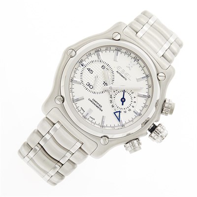 Lot 2345 - Ebel Stainless Steel '1911 BTR' Chronograph Wristwatch