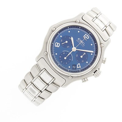 Lot 2346 - Ebel Stainless Steel 'Le Modulor 1911 Chronograph' Wristwatch, Ref. 1214152