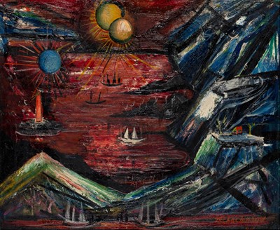 Lot 99 - Nahum Tschacbasov Russian/American, 1899-1984...