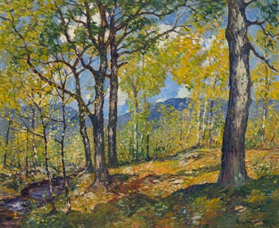 Lot 40 - Guy Carleton Wiggins American, 1883-1962 Oak...