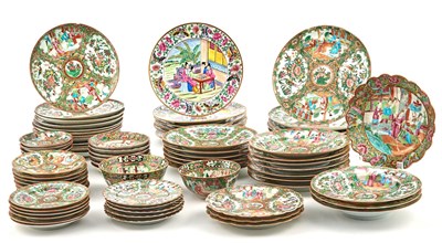Lot 166 - Group of Chinese Export Rose Medallion and...