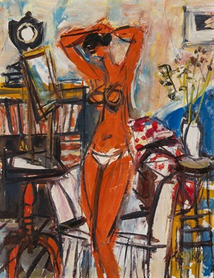 Lot 2131 - Zigmund Menkes Polish, 1896-1986 In the Artist'...