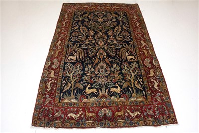 Lot 394 - Qum Wool Rug Central Iran, second half of the...