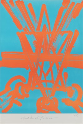 Lot 254 - Mark di Suvero (b. 1933) COMPOSITION Color...