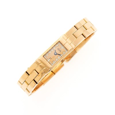 Lot 2143 - Olga Tritt Rose Gold Bangle-Watch, France