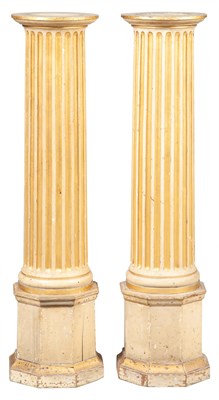 Lot 193 - Pair of Neoclassical Style Painted and...