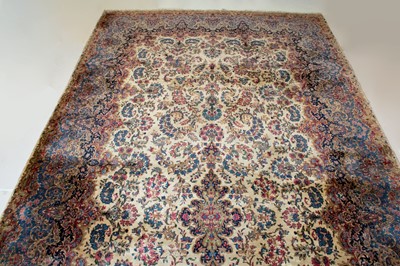 Lot 349 - Kerman Carpet