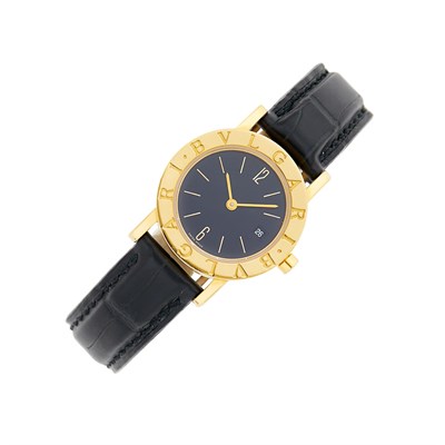 Lot 1010 - Bulgari Lady's Gold 'B.Zero1' Wristwatch