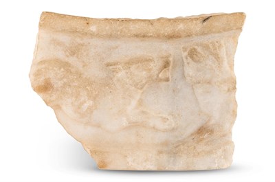 Lot 1 - Roman Marble Relief Fragment Circa 1st to 3rd...