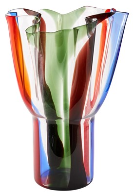 Lot 504 - Timo Sarpaneva for Venini Blown Glass Vase...