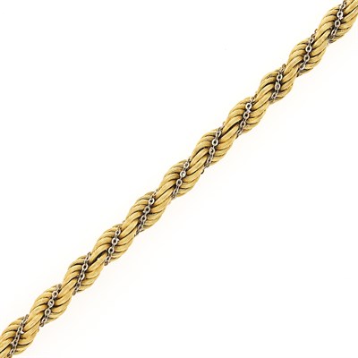 Lot 2061 - Gold Twisted Bracelet