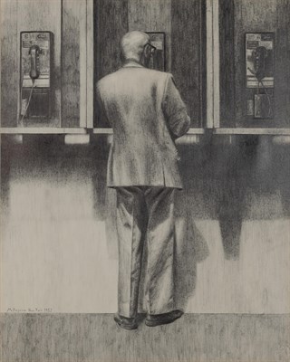 Lot 285 - Max Ferguson American, b. 1959 Man at...