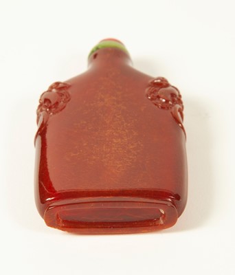Lot 2 - A Chinese Amber Snuff Bottle