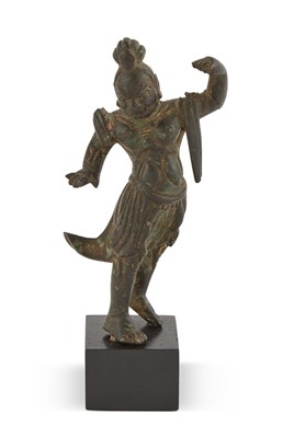 Lot 184 - A Chinese Bronze Figure Of A Lokapala