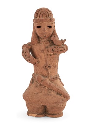 Lot 209 - Japanese Haniwa-Style Pottery Figure