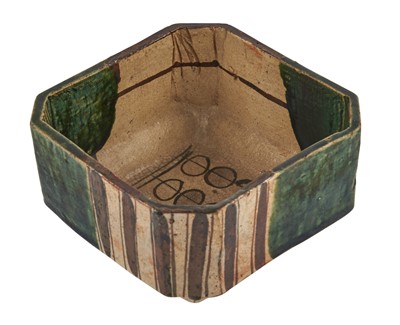 Lot 211 - Japanese Oribe Pottery Planter