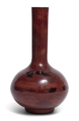 Lot 530 - A Chinese Peking Glass Bottle Vase