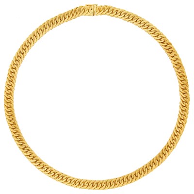 Lot 1014 - Gold Chain Necklace