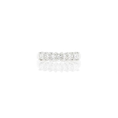 Lot 1030 - Platinum and Diamond Ring