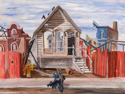 Lot 2142 - Aaron Bohrod American, 1907-1992 Abandonment...