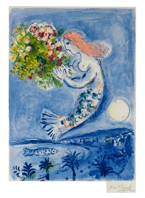 Lot 2184 - Marc Chagall (1887-1985) NICE SOLEIL...