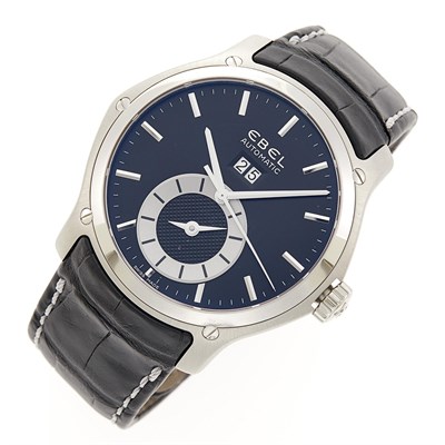 Lot 2331 - Ebel Stainless Steel 'Classic Hexagon' Wristwatch, Ref. 1215880