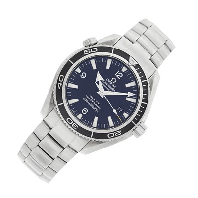 Lot 79 - Omega Gentleman's Stainless Steel 'Seamaster Planet Ocean' Wristwatch, Ref. 2201.50.00