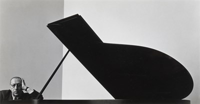Lot 2078 - NEWMAN, ARNOLD (1918-2006) [Igor Stravinsky,...