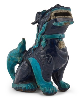 Lot 150a - A Chinese Fahua Pottery Fu Dog
