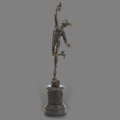 Lot 247 - Bronze Figure of Mercury